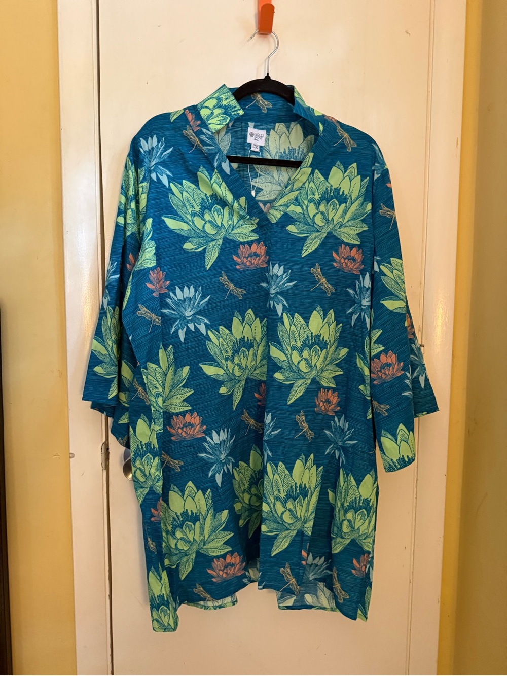 Holly Shae Women's Teal Floral Shift